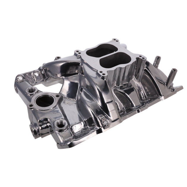 TSP Pontiac V8 Dual Plane Polished Aluminum Intake Manifold Top Street Performance