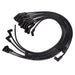 Ford Small Block Wires; 8.5mm Black; 135 Deg. Black Ceramic Plug Boots Top Street Performance