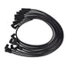 Ford Big Block Wires; 8.5mm Black; 180 Deg. Plug Boots Top Street Performance