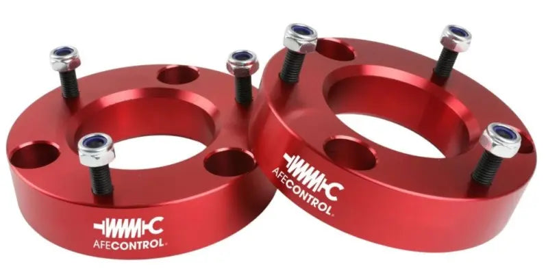 aFe CONTROL 2.0 IN Leveling Kit 07-21 GM 1500 - Red aFe