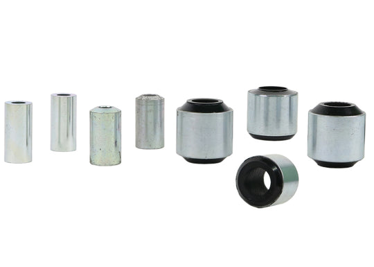 Whiteline Plus BMW 05+ 1 Ser/3/05-10/11 3 Ser Front Control Arm - Upper Inner & Outer Bushing Kit - DFW Speed Syndicate