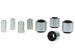 Whiteline Plus BMW 05+ 1 Ser/3/05-10/11 3 Ser Front Control Arm - Upper Inner & Outer Bushing Kit - DFW Speed Syndicate