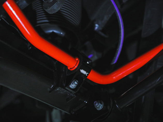aFe Control 22-24 Toyota Tundra V6-3.5L (tt) Rear Sway Bar - Red - DFW Speed Syndicate