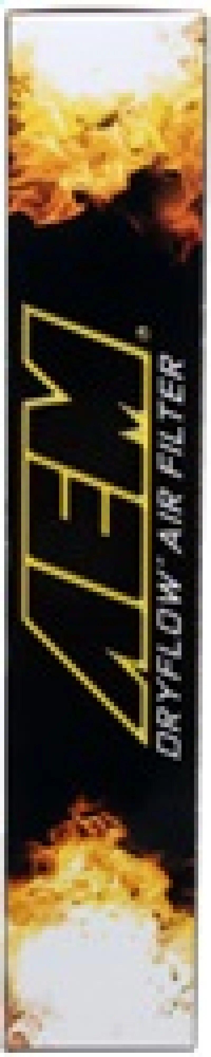 AEM Nissan 11in O/S L x 6.688in O/S W x 1.438in H DryFlow Air Filter AEM Induction