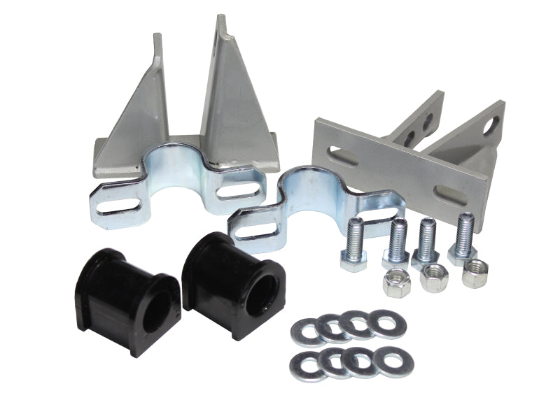 Whiteline 1/12/97 Mitsubishi Evo IV/V/VI/1/02-6/08 Evo VII/VIII/IX Rear 24mm HD Sway Bar Mount Kit - DFW Speed Syndicate