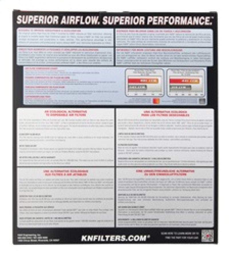 K&N Saturn Outlook / GMC Acadia 3.6L Drop In Air Filter - DFW Speed Syndicate