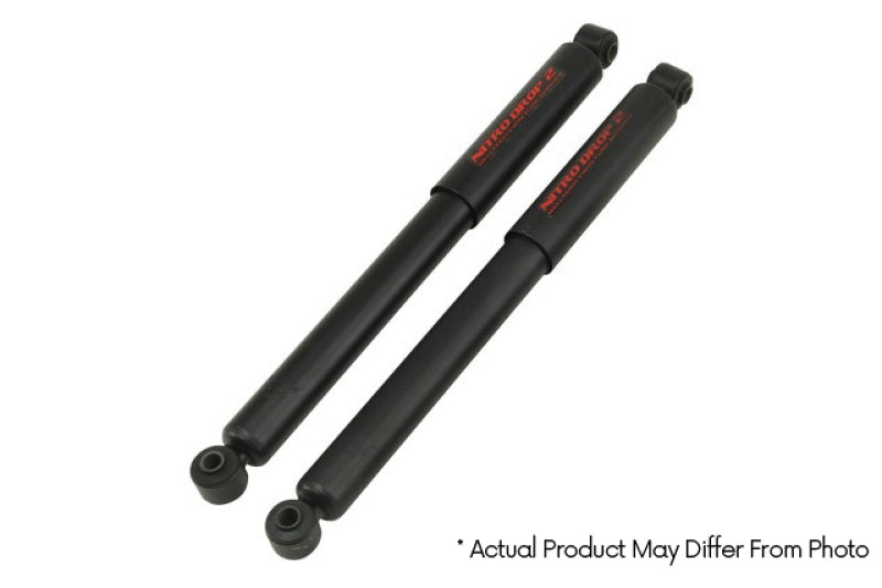 Belltech 99-06 GMC Sierra 1500 / Chevrolet Silverado 1500 Nitro Drop 2 Shock Absorber Set Belltech