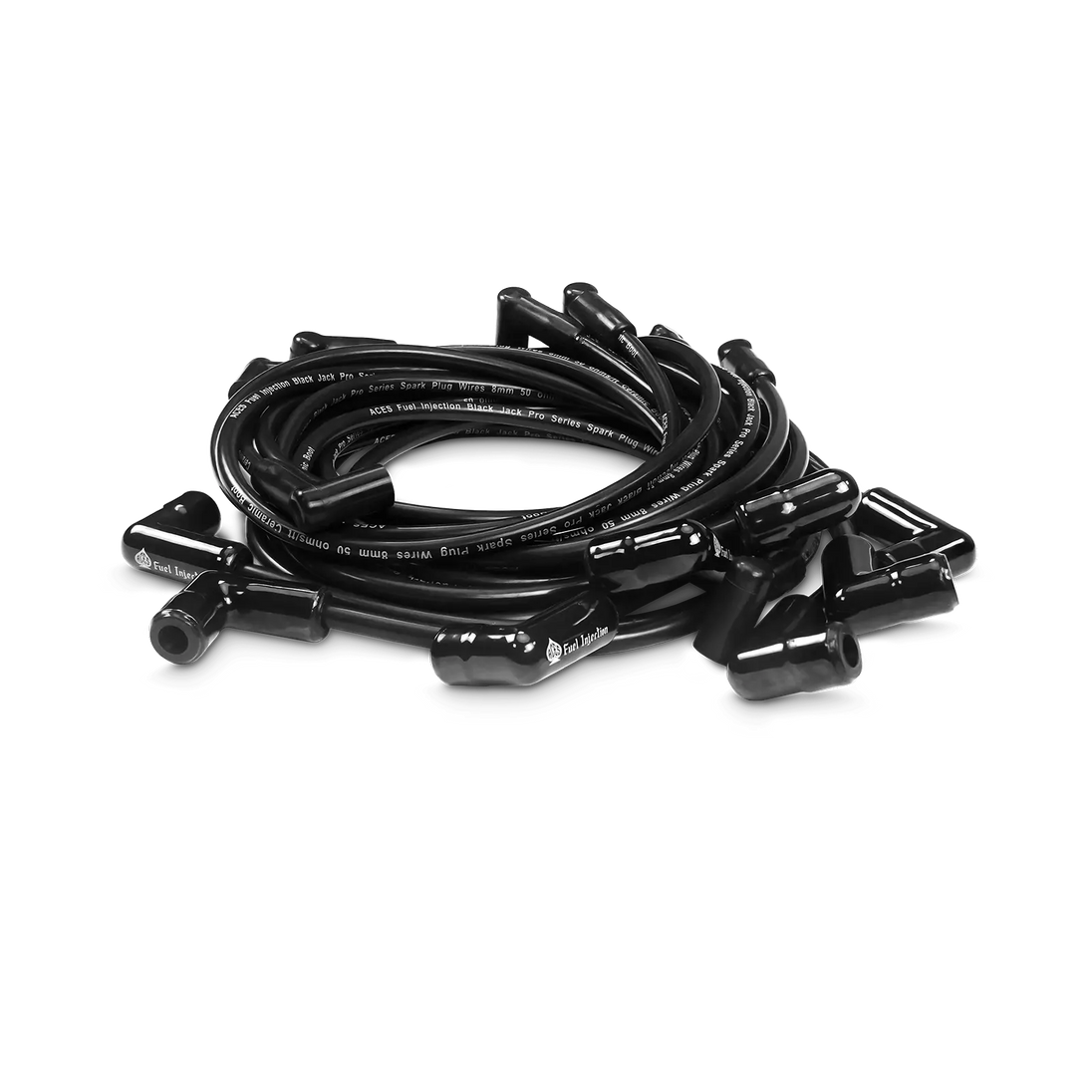 Black Jack Pro Ceramic Boot Spark Plug Wires - DFW Speed Syndicate