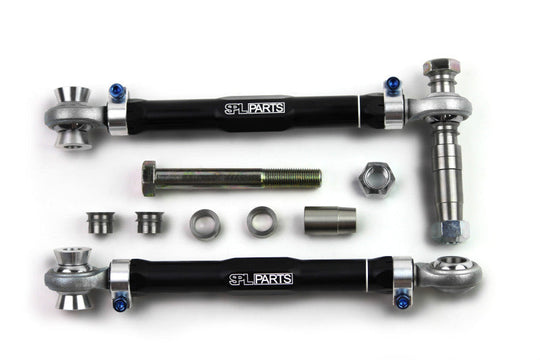 SPL Part Evo X Rear Toe Arms + Eccentric Lockouts FR SPORT