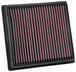 K&N 2017 Subaru Impreza L4-2.0L F/I Drop In Replacement Air Filter - DFW Speed Syndicate