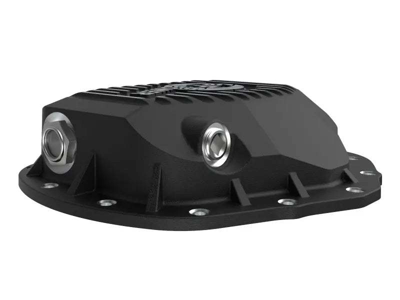 aFe 2020 Chevrolet Silverado 2500 HD  Rear Differential Cover Black ; Pro Series w/ Machined Fins aFe