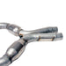 BBK 05-10 Mustang 4.6 Short Mid X Pipe With Catalytic Converters 2-3/4 For BBK Long Tube Headers BBK