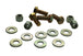 Whiteline 1/12/97 Mitsubishi Evo IV/V/VI/1/02-6/08 Evo VII/VIII/IX Rear 24mm HD Sway Bar Mount Kit - DFW Speed Syndicate