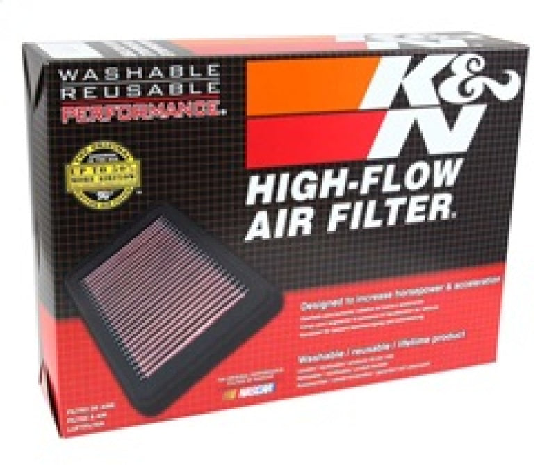 K&N 16-19 BMW 750i L6-4.4L F/I Replacement Drop In Air Filter - DFW Speed Syndicate