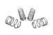 Whiteline 12-13 Ford Focus Performance Lowering Springs - DFW Speed Syndicate