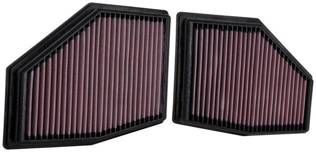 K&N 2020 BMW M550i 4.4L V8 Replacement Air Filter (2 Per Box) - DFW Speed Syndicate