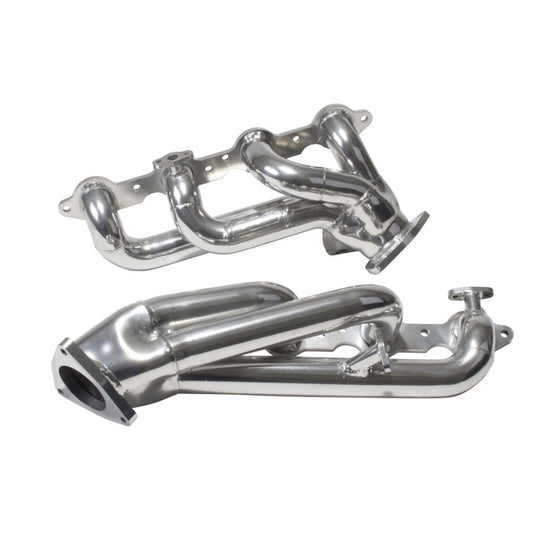 BBK 99-04 GM Truck SUV 4.8 5.3 Shorty Tuned Length Exhaust Headers - 1-3/4 Silver Ceramic BBK
