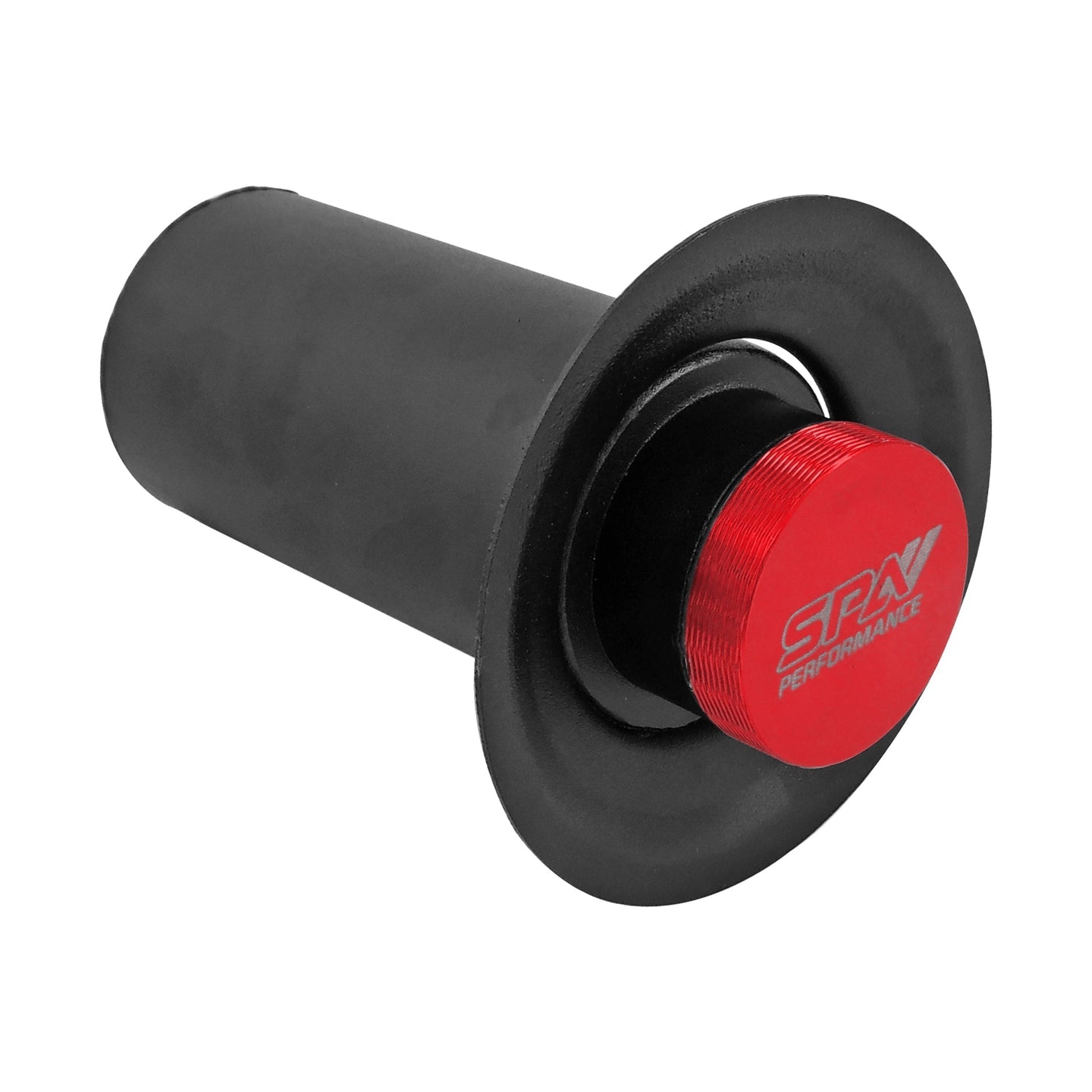 Power Steering Tank Firewall Mount (Right Inlet) + Remote Fill Tank - Red Cap SPA TURBO USA