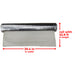 32.8 ft x 39.4 in Tan Fiber Heat Protection Shield Roll SPA TURBO USA