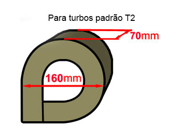 Titanium Turbo Shield/Blanket - T25/T28 SPA TURBO USA