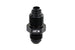 HPS AN Male to Metric Thread Male O-Ring Tip Adapter, Aluminum, Black FR SPORT