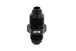 HPS AN Male to Metric Thread Male O-Ring Tip Adapter, Aluminum, Black FR SPORT