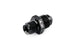 HPS AN Male to Inverted Flare Male Power Steering Adapter, Aluminum, Black FR SPORT