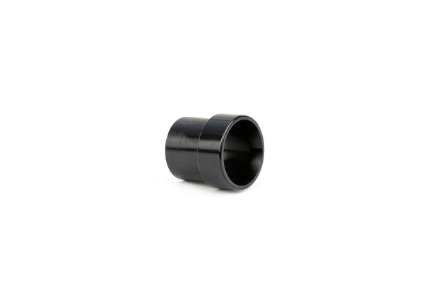 HPS HPS Hard Line AN Tube Sleeve, Aluminum, Black FR SPORT