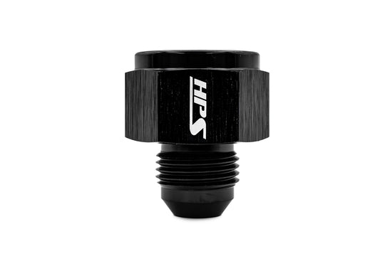 HPS AN Female to AN Male Reducer Adapter, Aluminum, Black FR SPORT