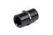 HPS Straight NPT Female To NPT Female Coupler Adapter, Aluminum, Black FR SPORT