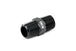 HPS Straight NPT Male To NPT Male Union Coupler Adapter, Aluminum, Black FR SPORT
