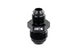 HPS AN Male To Male Reducer Union Coupler Adapter, Aluminum, Black FR SPORT