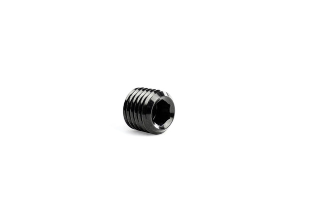 HPS AN Fittings NPT Allen Plug, Aluminum, Black FR SPORT