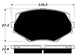 Porterfield Brake Pads for 2002 MAZDA MIATA Normal Suspension FR SPORT
