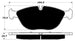 Porterfield Brake Pads for 1998 BMW 750 Series FR SPORT