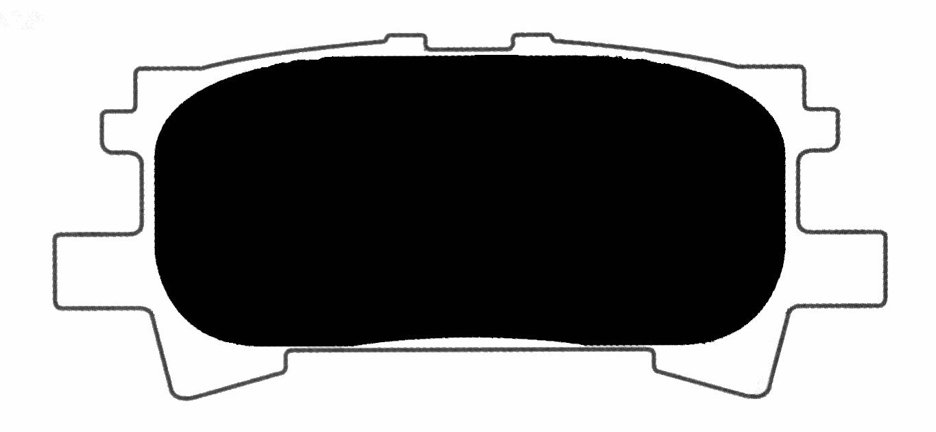 Porterfield Brake Pads for 2007 LEXUS RX 330 FR SPORT