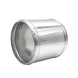 4.000" OD Aluminum Joiner with Bead Rolled Ends - Polished OD - 6061 Aluminum Ace Race Parts
