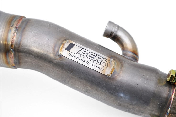 Berk Technology Civic SI 06-11 High Flow Metallic Catalytic Converter. 3" tubing. FR SPORT