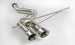 Berk Technology BMW 135i 08-up Axleback Race Exhaust FR SPORT