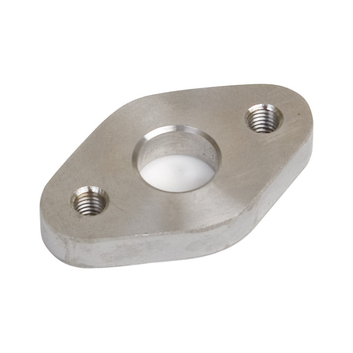 Berk Technology Toyota O2 Sensor Flange - stainless steel. CNC cut, 3/8" thick. Holes are pre-tapped for M8x1.25 sensor mounting bolts. Requires welding. FR SPORT