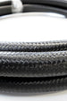 -4AN Black Nylon Braided Flex Hose with Reinforced Rubber Liner - 10 Foot Length Ace Race Parts