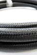 -10AN Black Nylon Braided Flex Hose with Reinforced Rubber Liner - 50 Foot Length Ace Race Parts