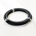 -10AN Black Nylon Braided Flex Hose with Reinforced Rubber Liner - 20 Foot Length Ace Race Parts