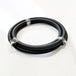 -10AN Black Nylon Braided Flex Hose with Reinforced Rubber Liner - 20 Foot Length Ace Race Parts