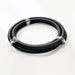 -10AN Black Nylon Braided Flex Hose with Reinforced Rubber Liner - 5 Foot Length Ace Race Parts