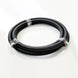 -12AN Black Nylon Braided Flex Hose with Reinforced Rubber Liner - 20 Foot Length Ace Race Parts