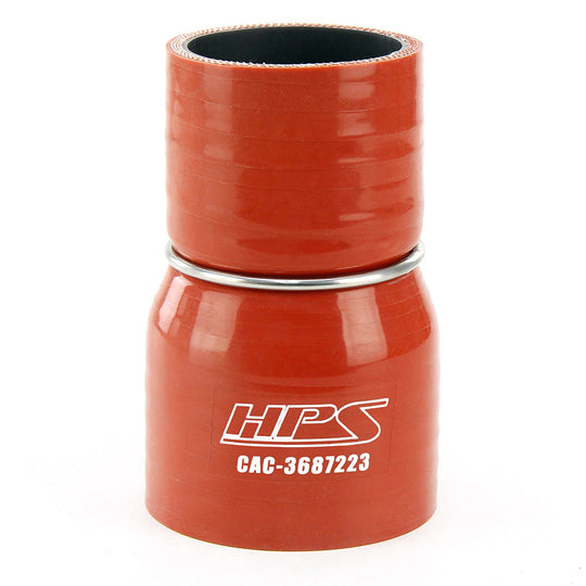 HPS High Temp Silicone Reducer Coupler Hose, Compatible with Cummins ISX15 Part # 3687223 FR SPORT