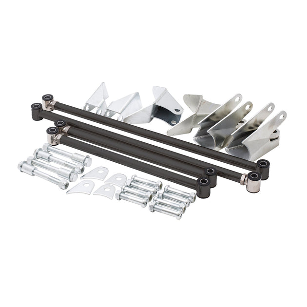 TSP Suspension Kit; 4-Link Rear-End 1932 Ford; Plain Steel Top Street Performance