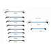 SBF 9.0mm HEI spark plug wire set SPA TURBO USA