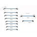 SBF 9.0mm HEI spark plug wire set SPA TURBO USA